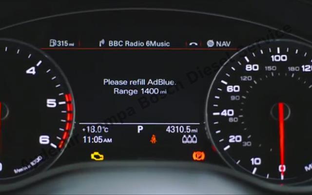 AdBlue Arızası Nedir? Belirtileri ve Nedenleri